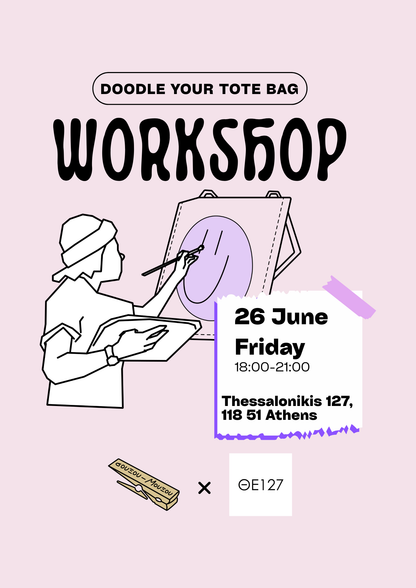 Workshop | Doodle your Tote bag